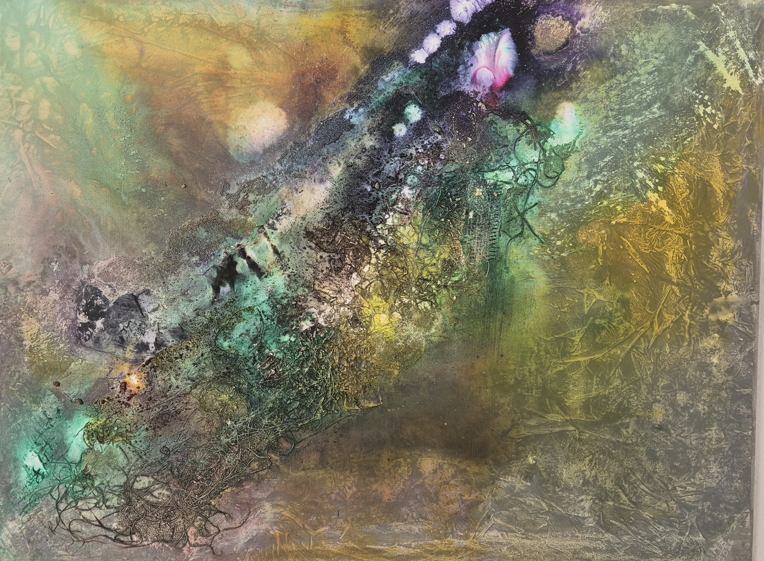 Galaxy V — Werk von Marlies Binkert
