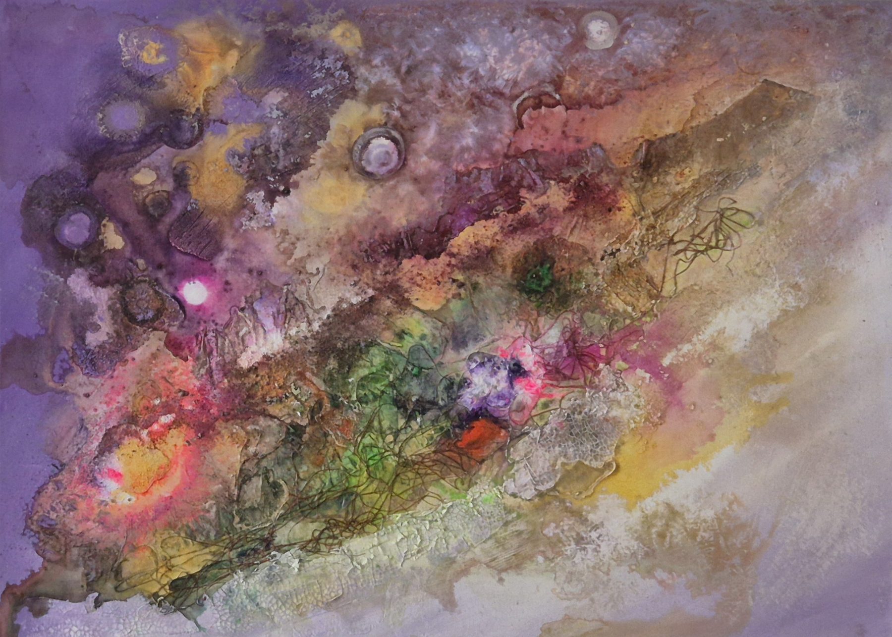 Foto von «Galaxy VI» digital in der Thomson Gallery, Zug
